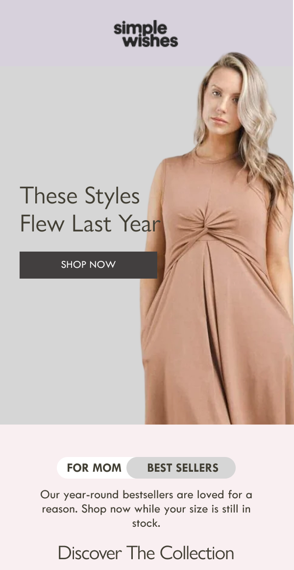 The styles flew last yers
