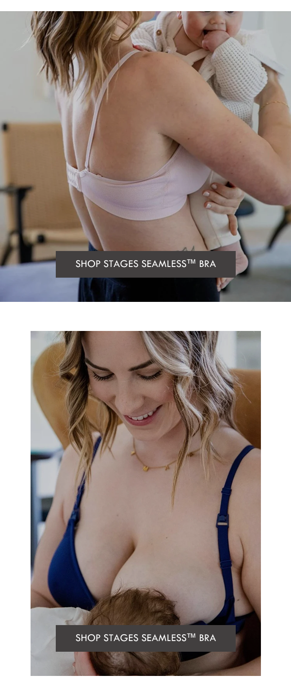 Stage seamless bra
