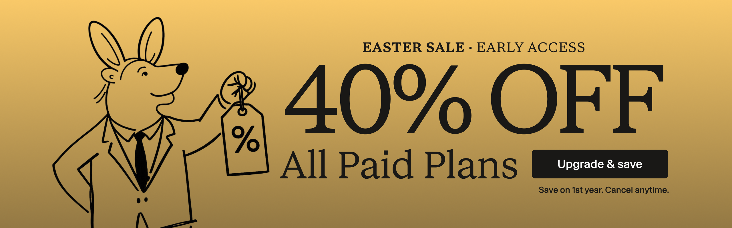 Easter Sale Early Access