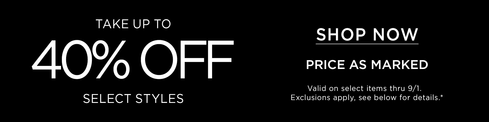 Long Weekend Offer