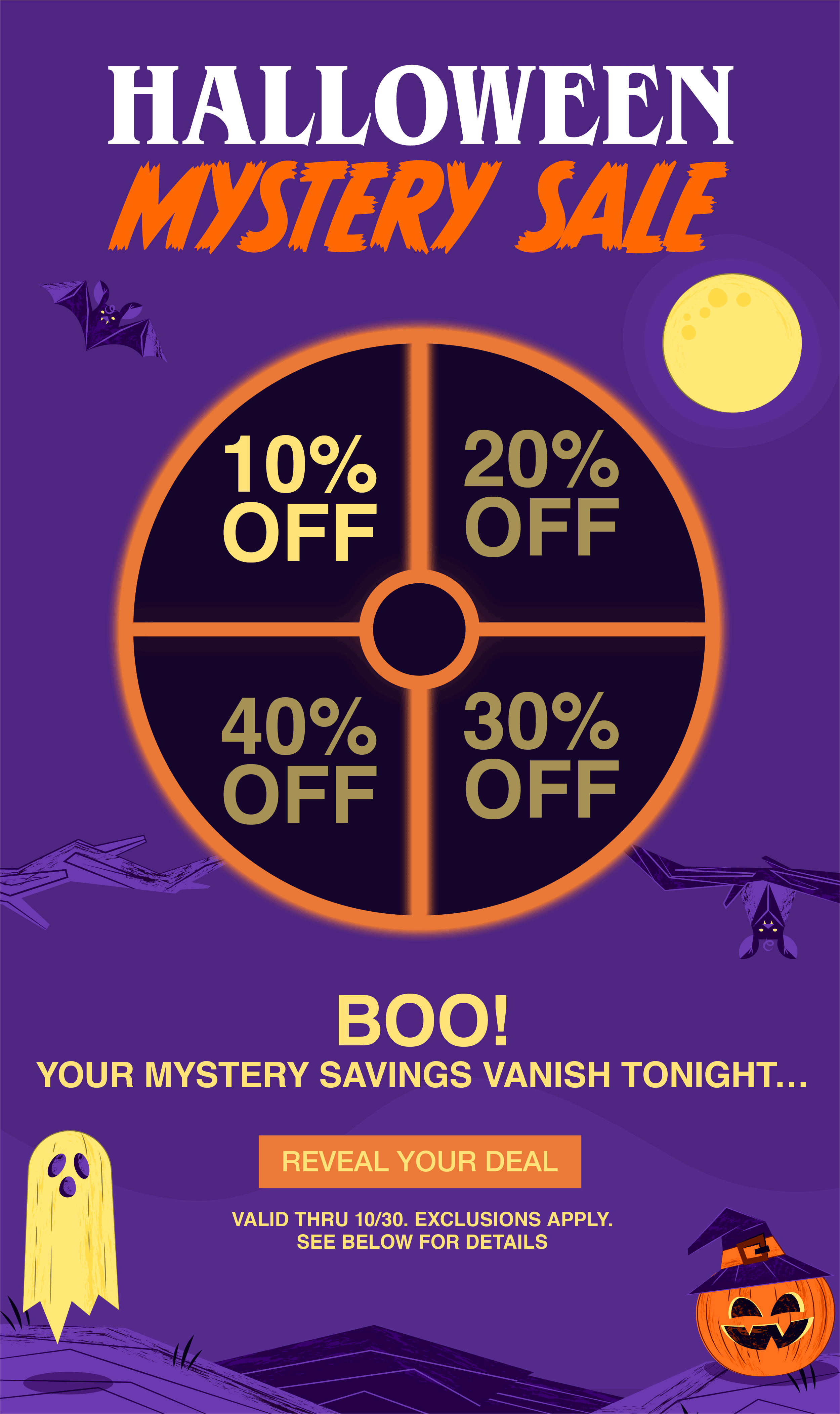 Halloween Mystery Sale 