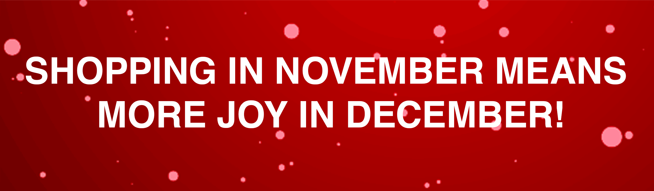Joy in December
