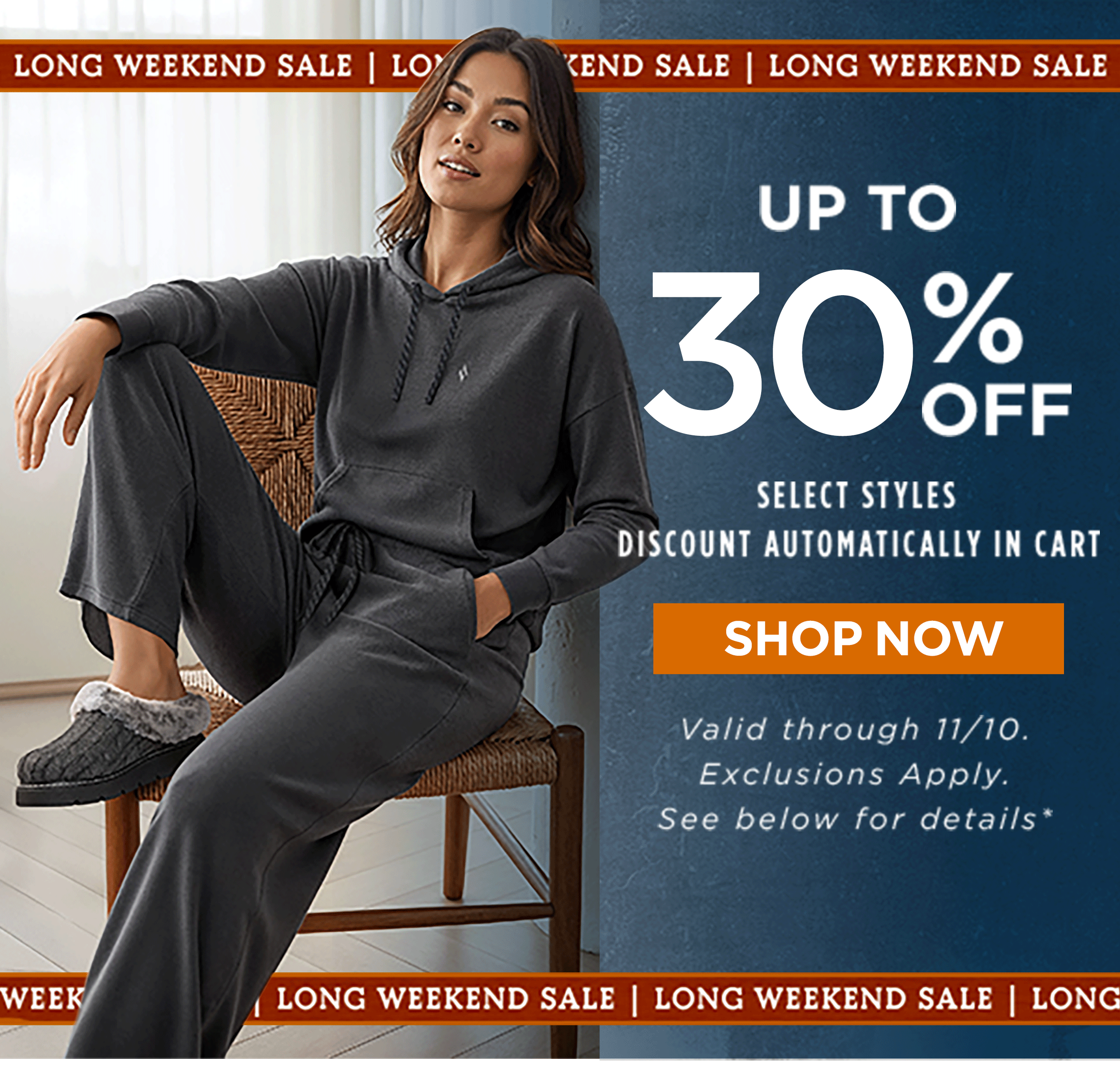 Long Weekend Sale