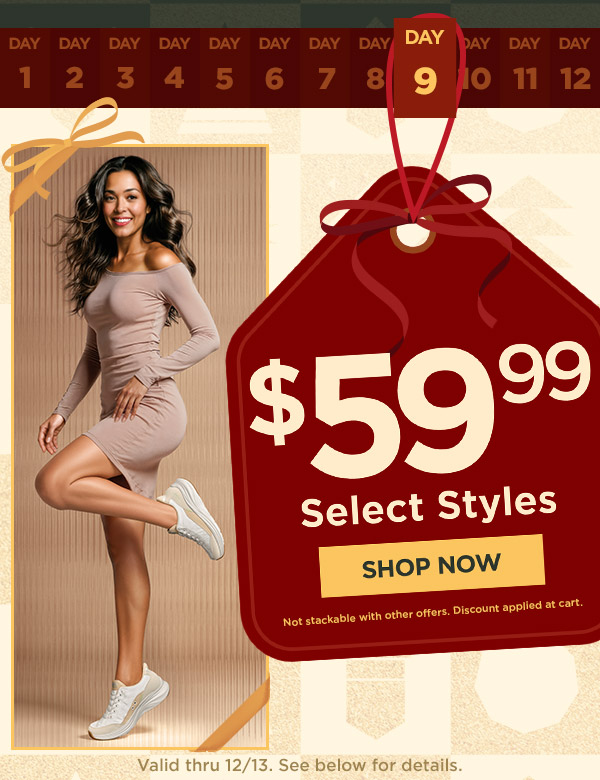 $59.99 Select Styles