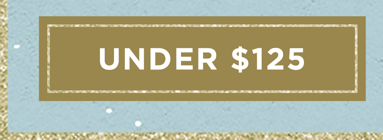 Under $125