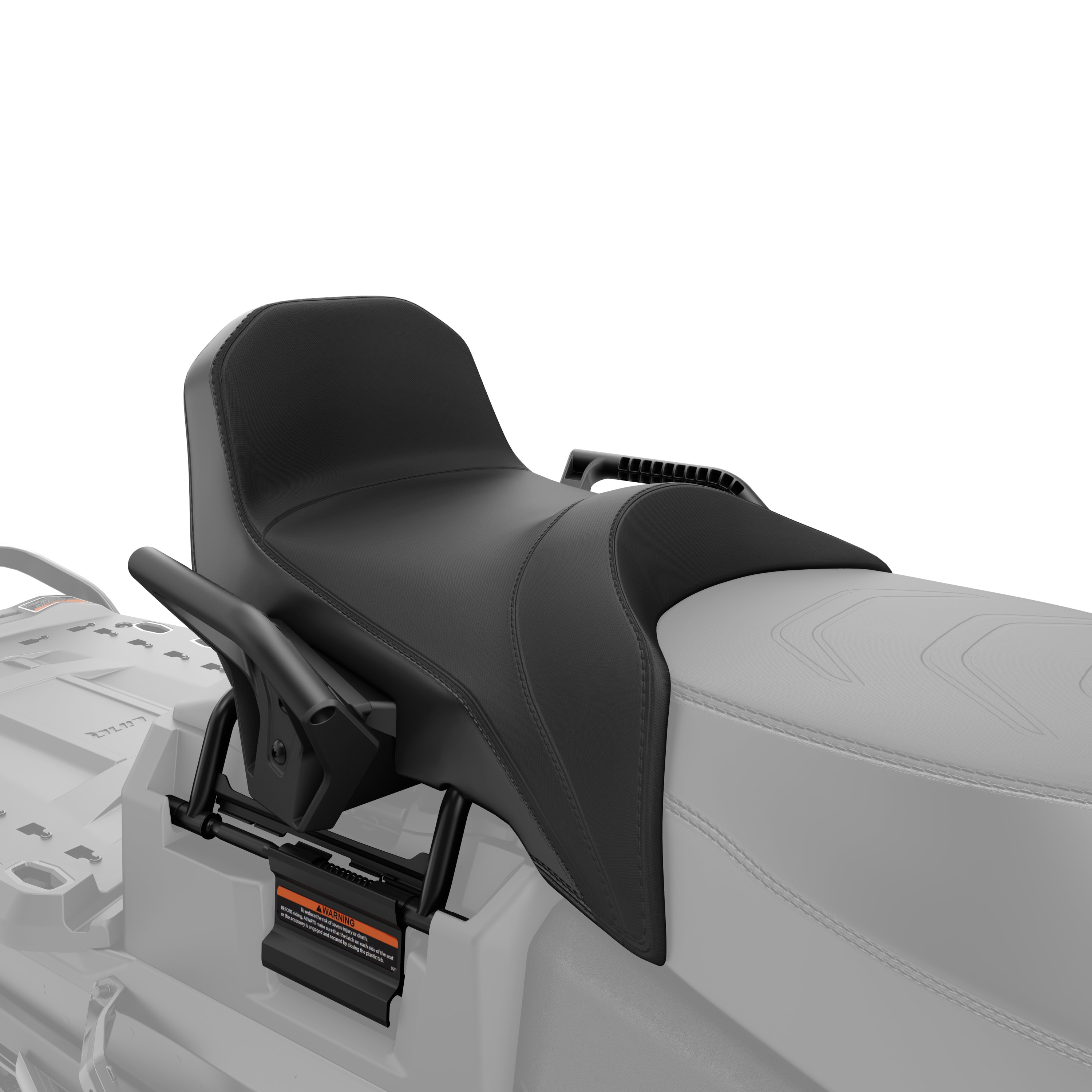 Ski-Doo with ergonomic accessories