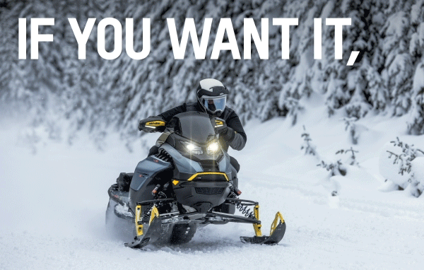 Rider on a 2026 Ski-Doo
