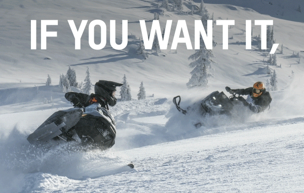 2026 Ski-Doo sleds in action