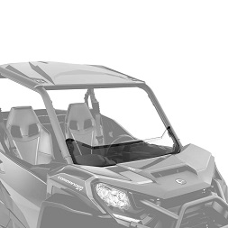 Half Windshield Clear Can-Am