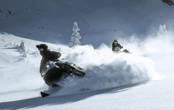 People riding 2026 Ski-Doo models