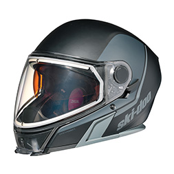 Grey Oxygen Heated Helmet