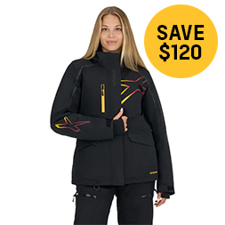Woman wearing Absolute 0 X-Team Jacket