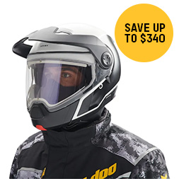 Rider sporting Advex Helmet on sale