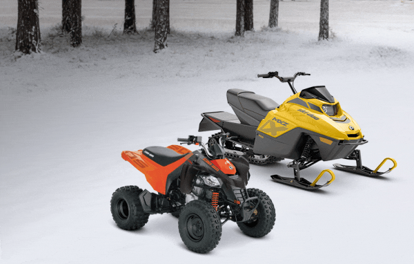 Can-Am and Ski-Doo vehicles