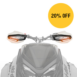 Ski-Doo LED Signal Lights on snowmobile