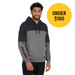 Man wearing Ski-Doo Signature Hoodie