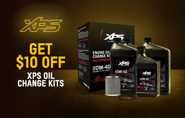 Range of XPS oil change kits for Ski-Doo
