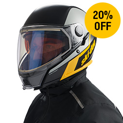 Ski-Doo Oxygen Heated Helmet with Visor