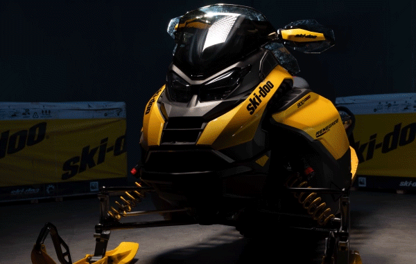 Ski-Doo MXZ sleds from various angles