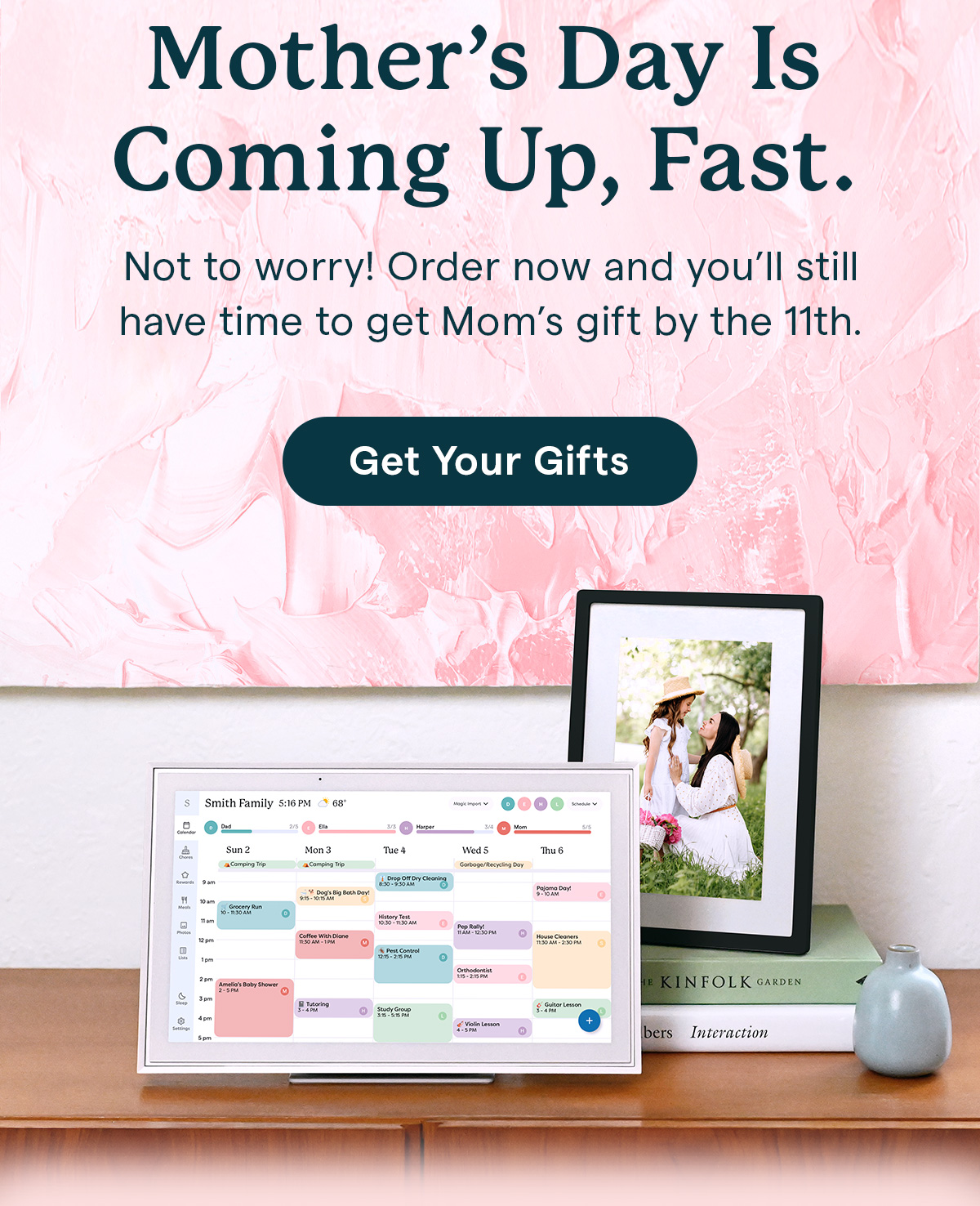 mothers day is coming up get your gifts in time