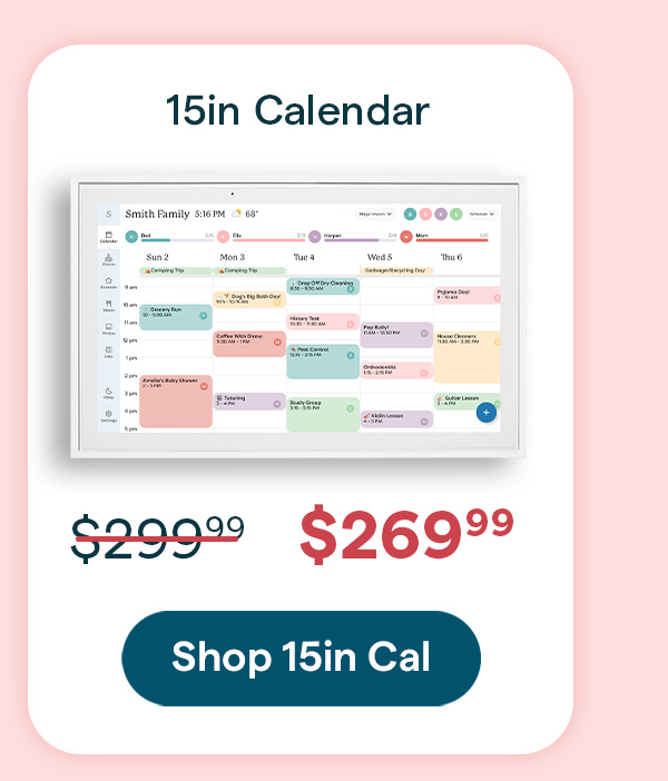 last day to shop 30 off 15in calendar