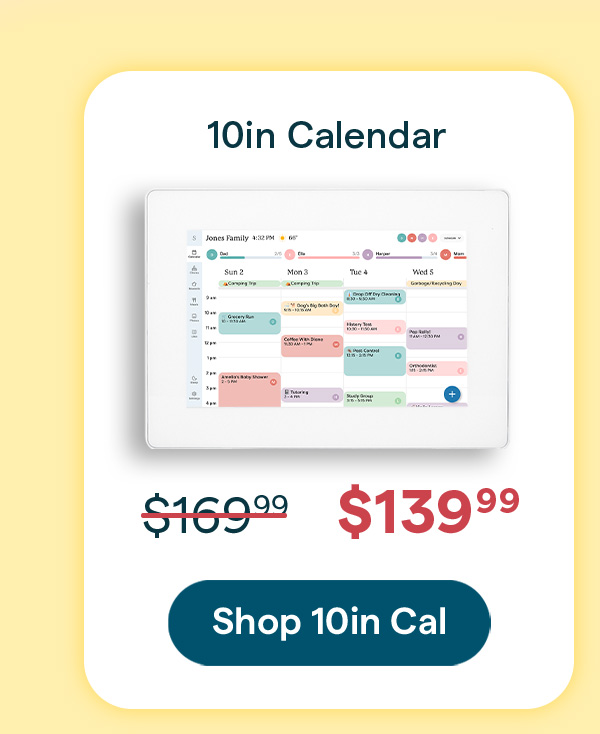 final hours to shop 30 off 10in calendar