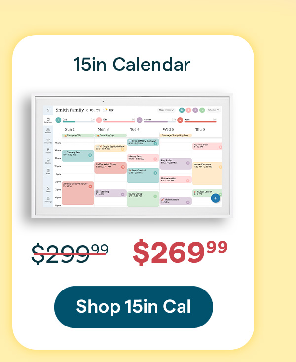 final hours to shop 30 off 15in calendar