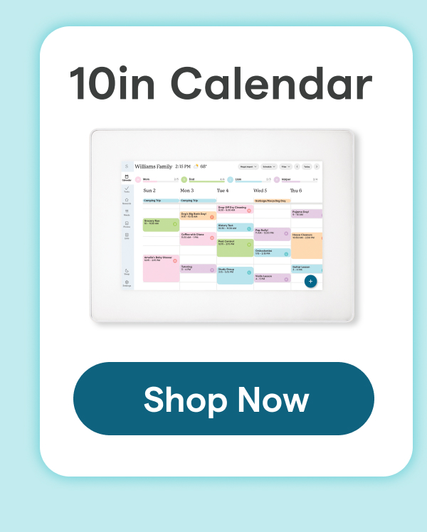 shop 10in calendar