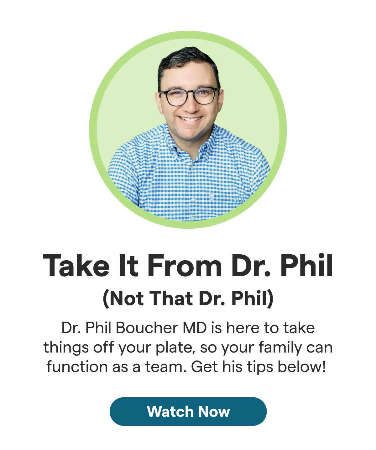 dr. phil boucher explains how creating systems with Skylight Calendar can lighten the mental load for families. 