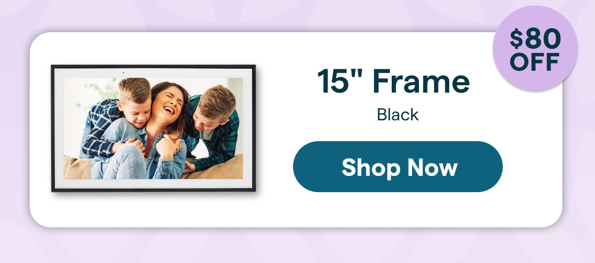 shop 15" frame today