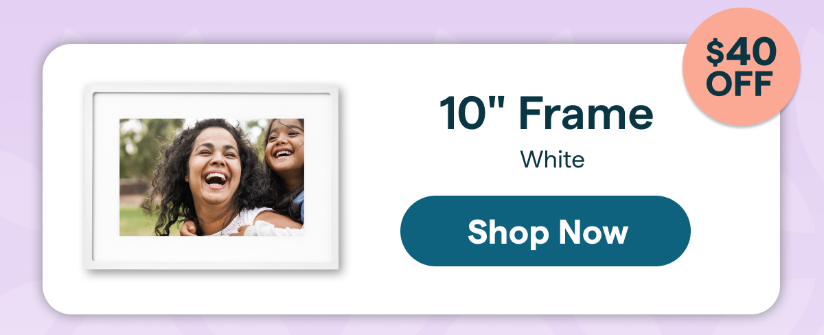 shop 10" frame today