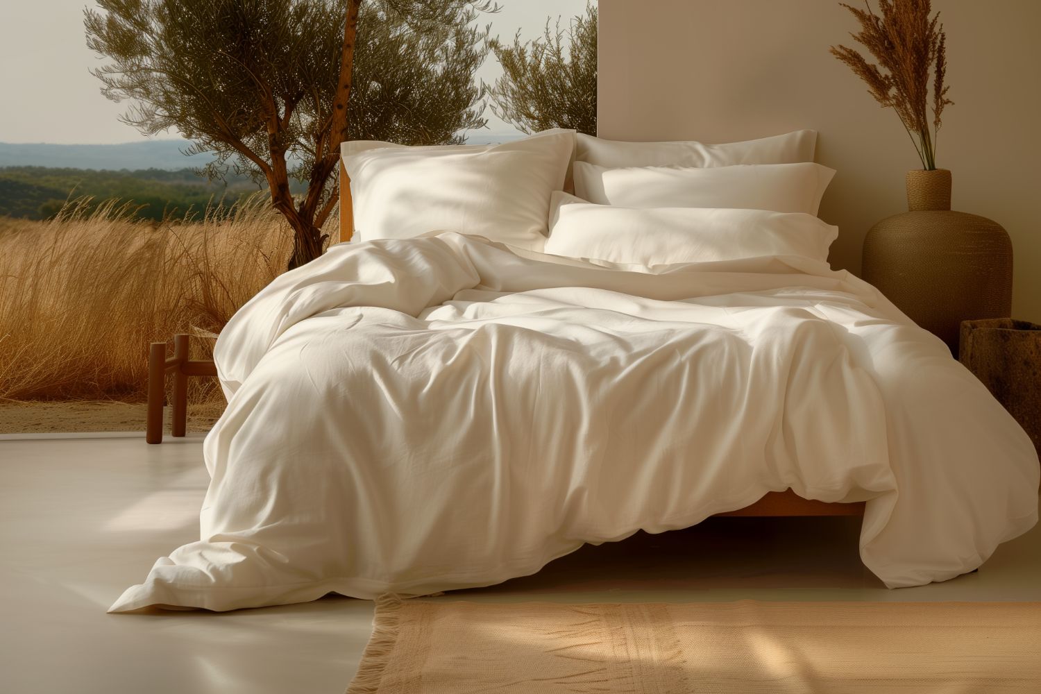 Organic Cotton Percale Sheet Set
