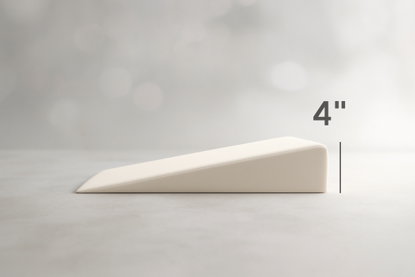 Incline Sleep Foam Wedge 4"