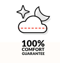 100% Comfort Guarantee
