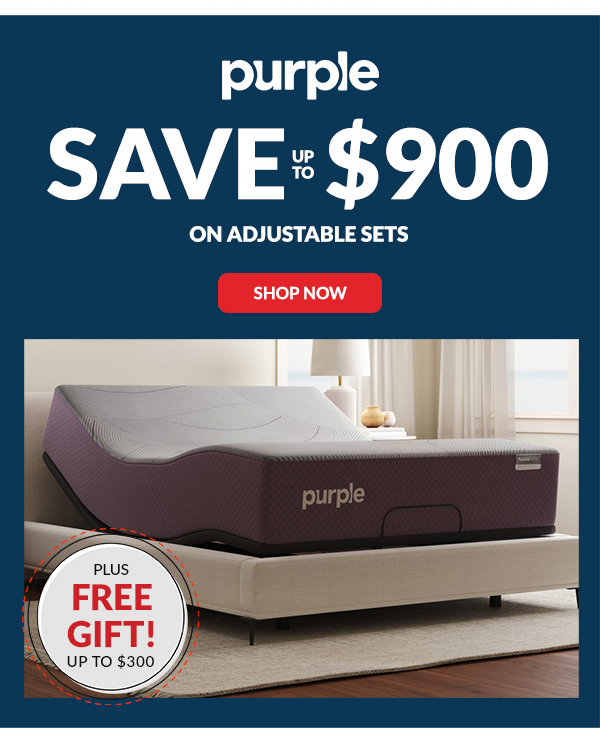 Purple - Save up to $900 on Adjustable Sets | Shop Now