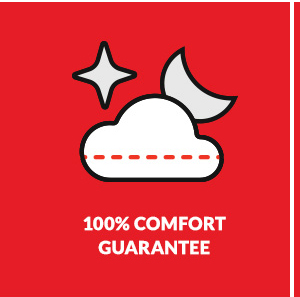 100% Comfort Guarantee