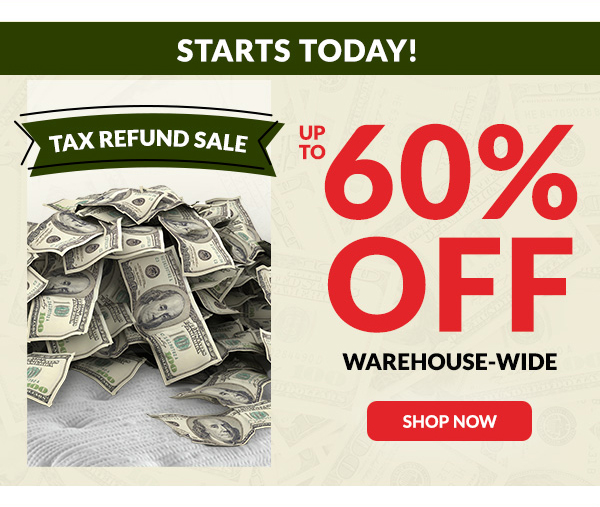 Starts Today! Up to 60% off Warehouse-Wide | Shop Now