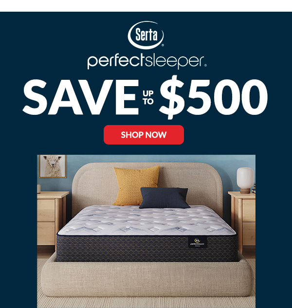 Serta - Save up to $500 | Shop Now