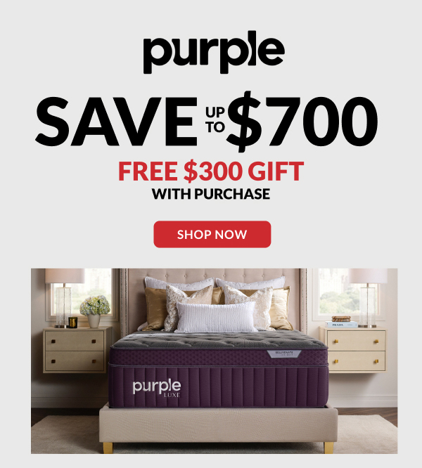 Purple - Save up to $700 Free $300 Gift with Purchase | Shop Now