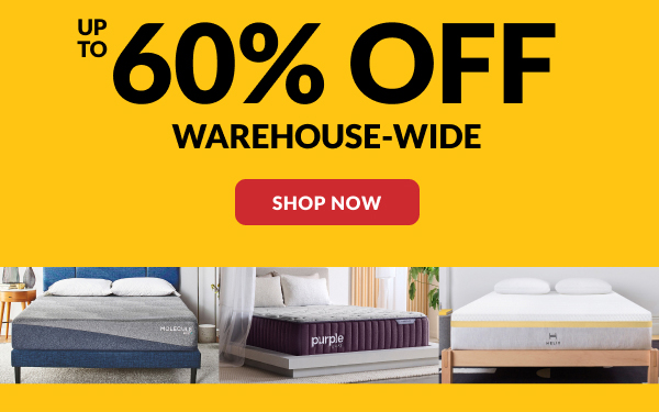 Up to 60% off Warehouse-Wide | Shop Now