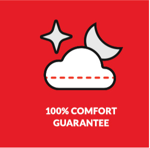 100% Comfort Guarantee