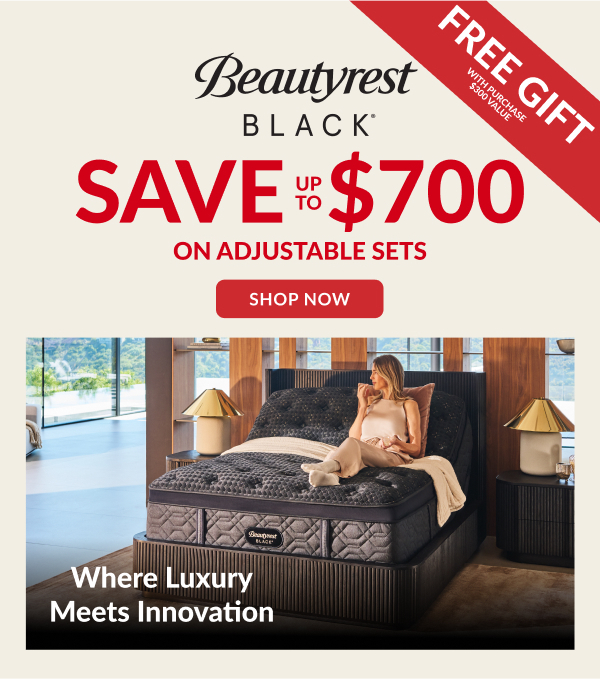 Free Gift With Purchase $300 Value | Beautyrest Black | Shop Now