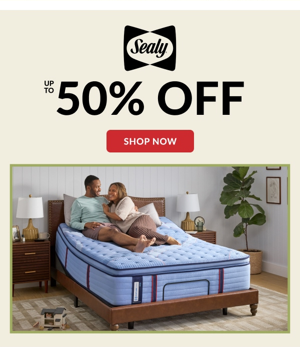 Sealy | Up To 50% Off | Shop Now