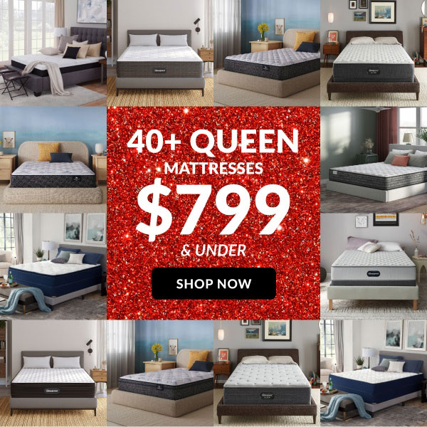 40+ Queen Mattresses $799 & Under | Shop Now