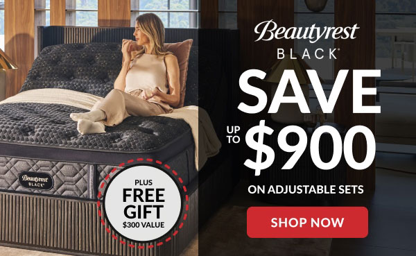 Beautyrest Black® | Save Up To $900 On Adjustable Sets | Shop Now | Plus Free Gift $300 Value