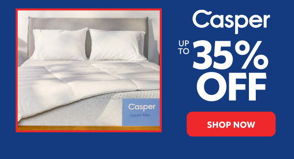 Casper up to 35% off