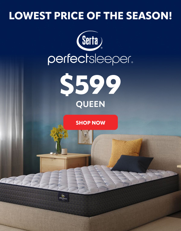 Serta perfect sleeper just 599