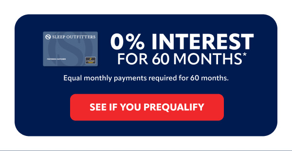 0% interest financing for 60 months