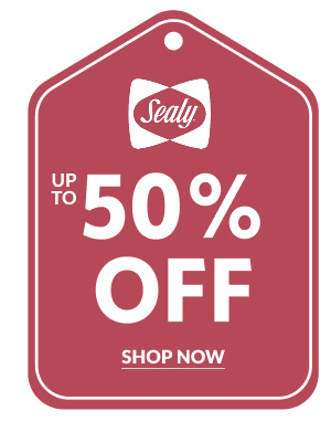 Sealy up to 50% off