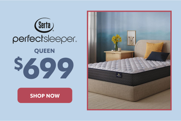 Serta perfect sleeper queens just $699